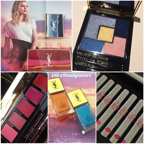 ysl makeup spring 2018